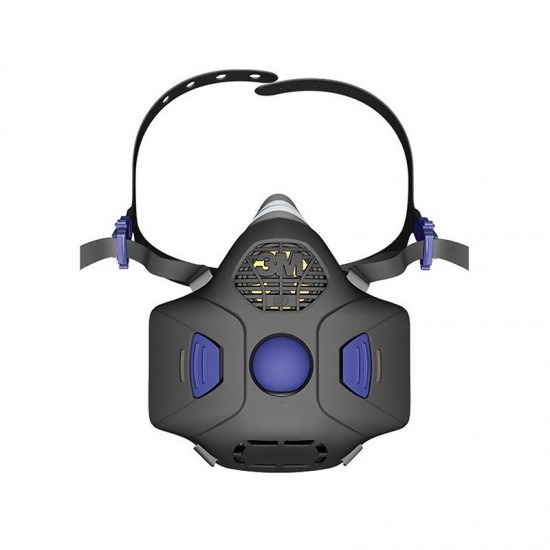 3M™ Secure Click™ Επαναχρησιμοποιούμενη Μάσκα Μισού Προσώπου με Διάφραγμα Ομιλίας HF-802SD